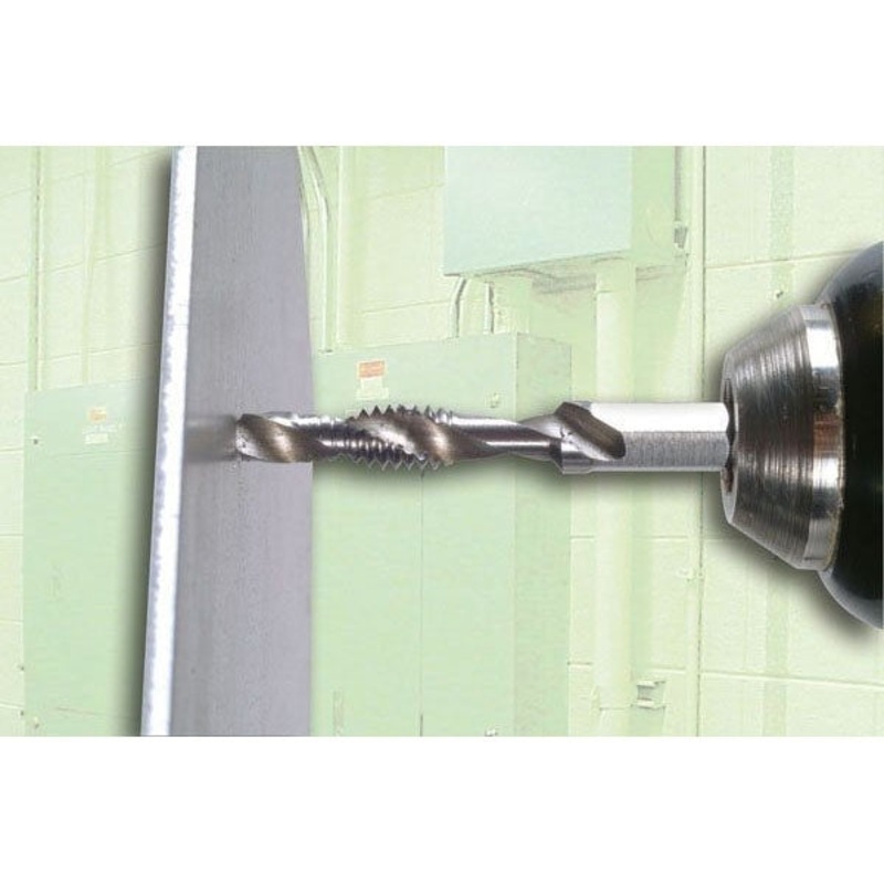 Greenlee High Speed Steel Hex #10 Drill and Tap Bit 1 pc.