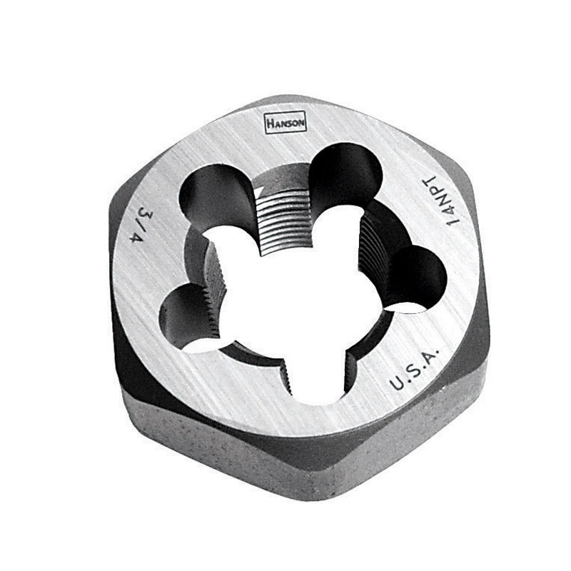 Irwin Hanson High Carbon Steel 3/4 in.-14NPT SAE Pipe Threading Die 1 pc.