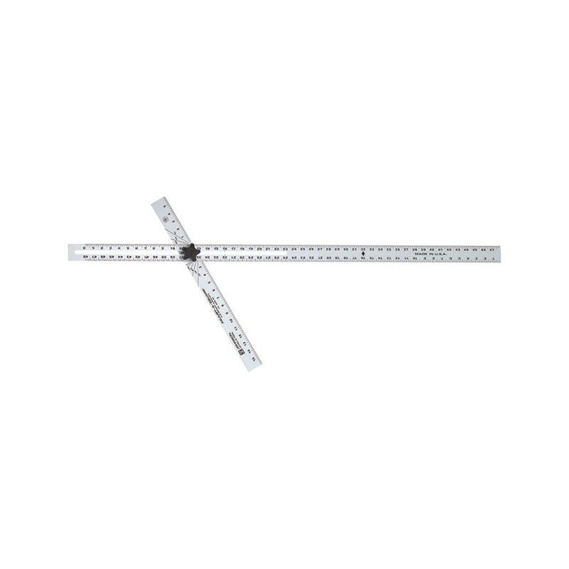 Johnson Aluminum Adjust-A-Square 48 in. L