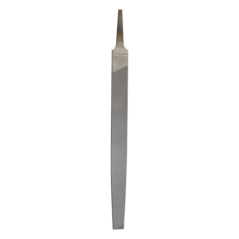 Nicholson Single/Rectangular Mill Bastard Tapered File 10 in. L American