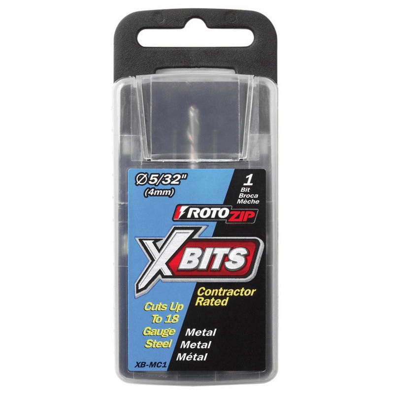 Rotozip Steel Xbits 5/32 in. 1 pk