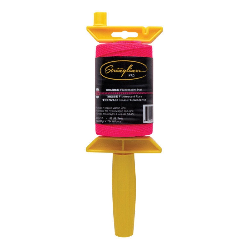 Stringliner Pro Braided Mason Line and Reel 500 ft. L