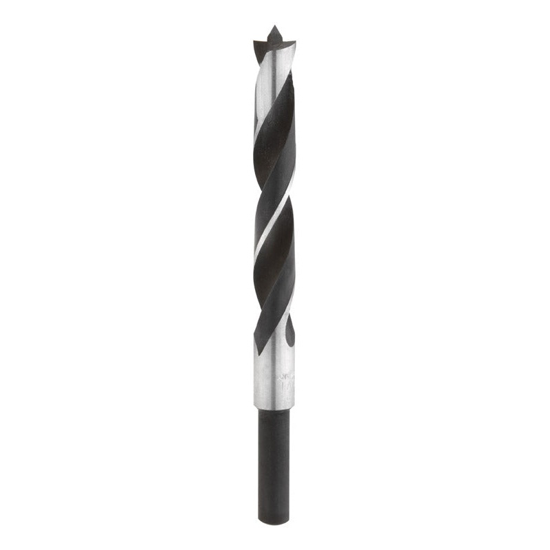 Vermont American Steel Reduced Shank 1/2 in. Dia. x 5-15/16 in. L Brad Point Drill Bit 1 pc.