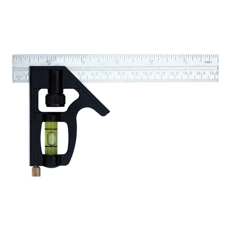 Ace Stainless Steel Combination Square 6 in. L