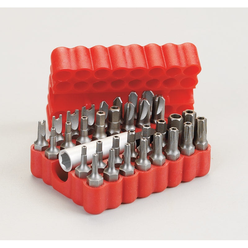 Best Way Tools Multi Size Extractor Screwdriver Bit 1/4 and 5/16 in. Dia. x 1 in. L 33 pc.