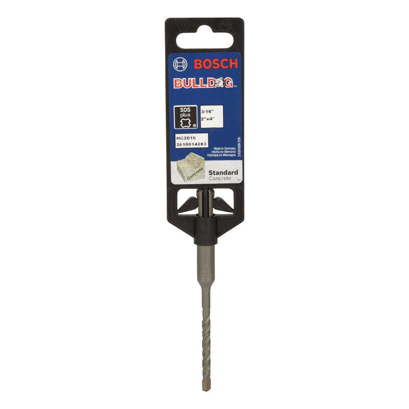 Bosch Bulldog Steel SDS-plus 3/16 in. Dia. x 4 in. L Rotary Hammer Bit 1 pc.