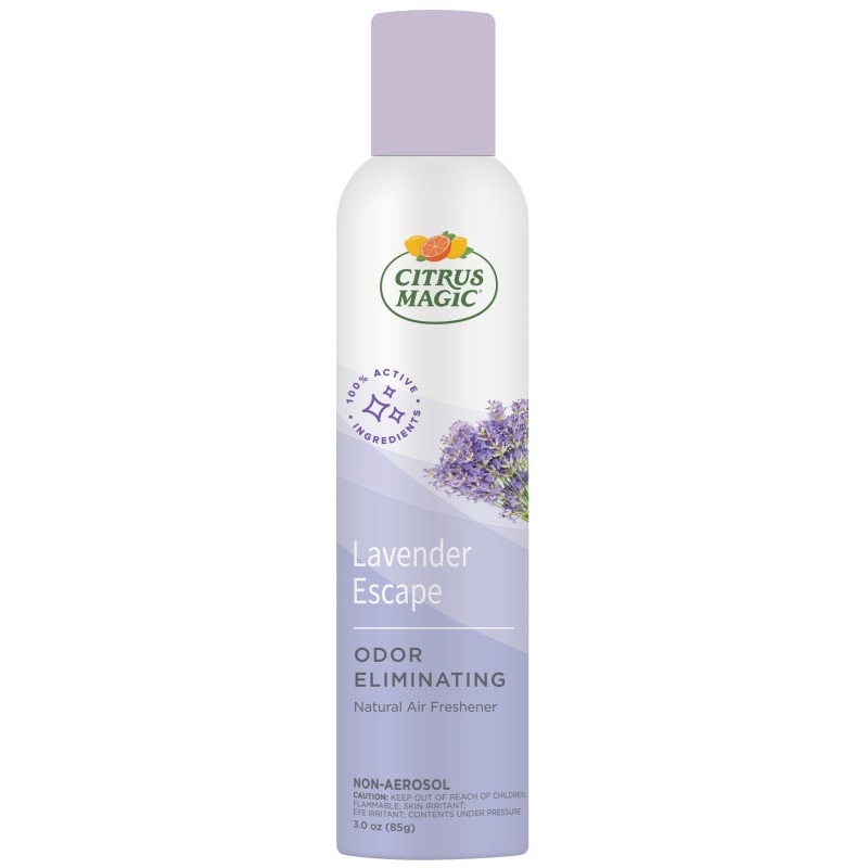 Citrus Magic 612172868 Odor Eliminating Air Freshener, 3.5 oz, Lavender Escape, Pack of 6
