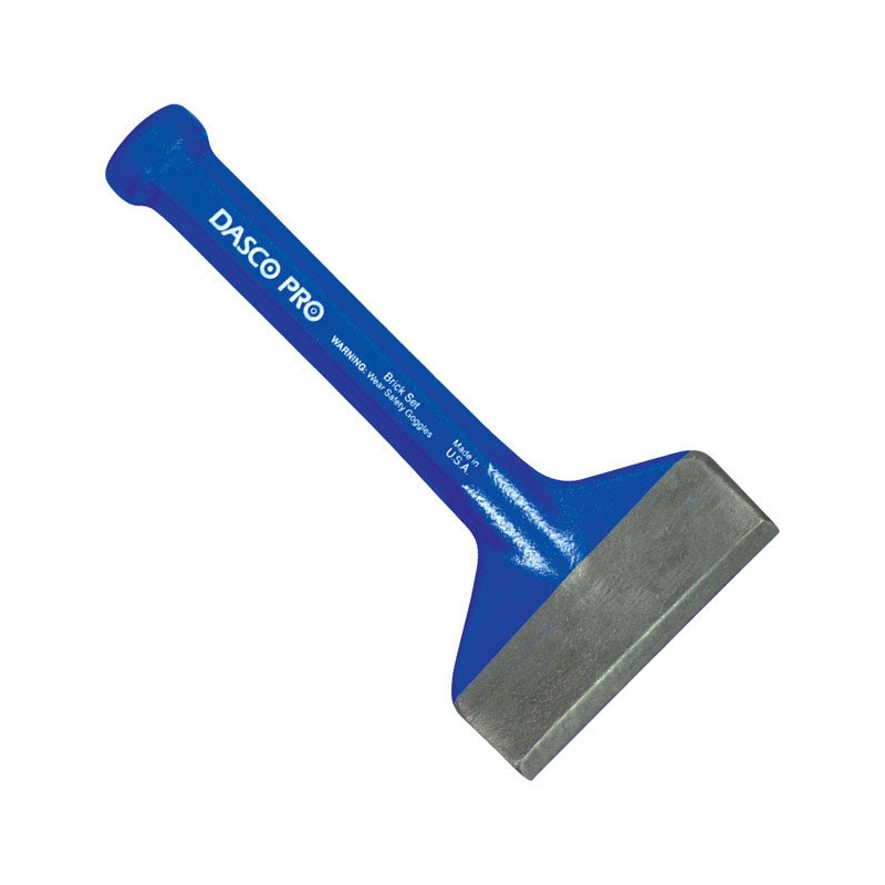 Dasco Pro 3 in. W x 7 in. L High Carbon Steel Brick Chisel Set
