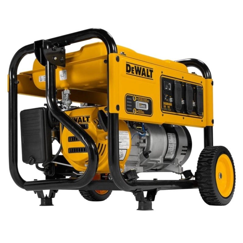 DEWALT DXGNR4000 Portable Generator, 30 A, 120 V, Gasoline, 3.4 gal Tank, 10 hr Run Time, Recoil Start