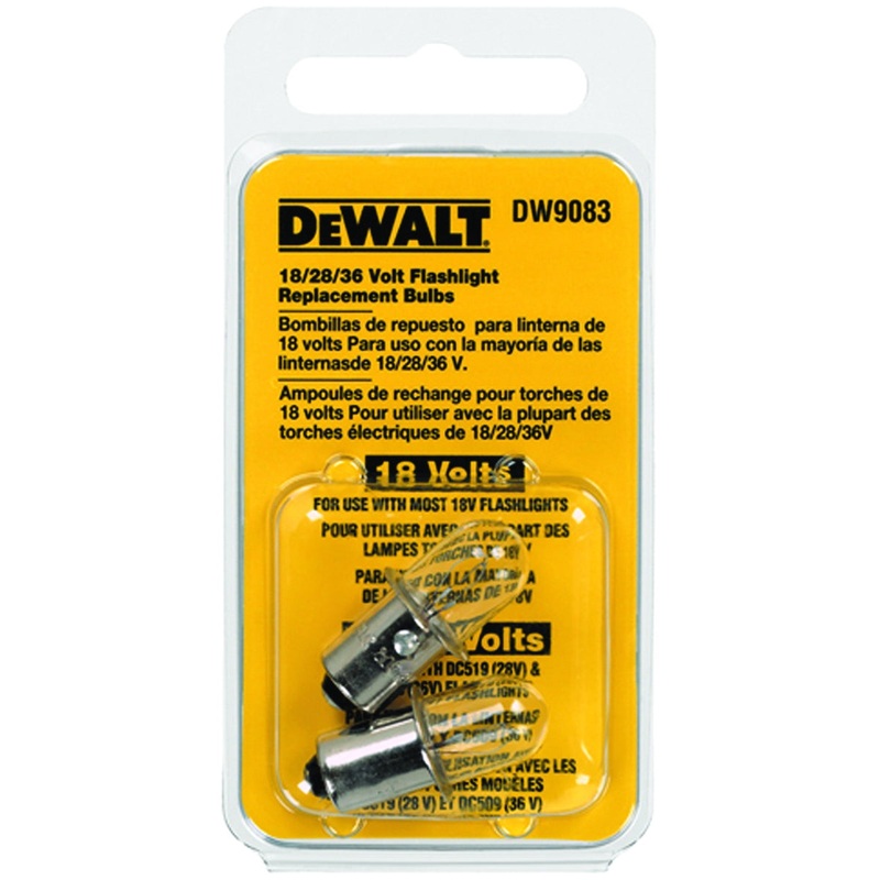 DeWalt Flashlight Bulb 18 volts Xenon