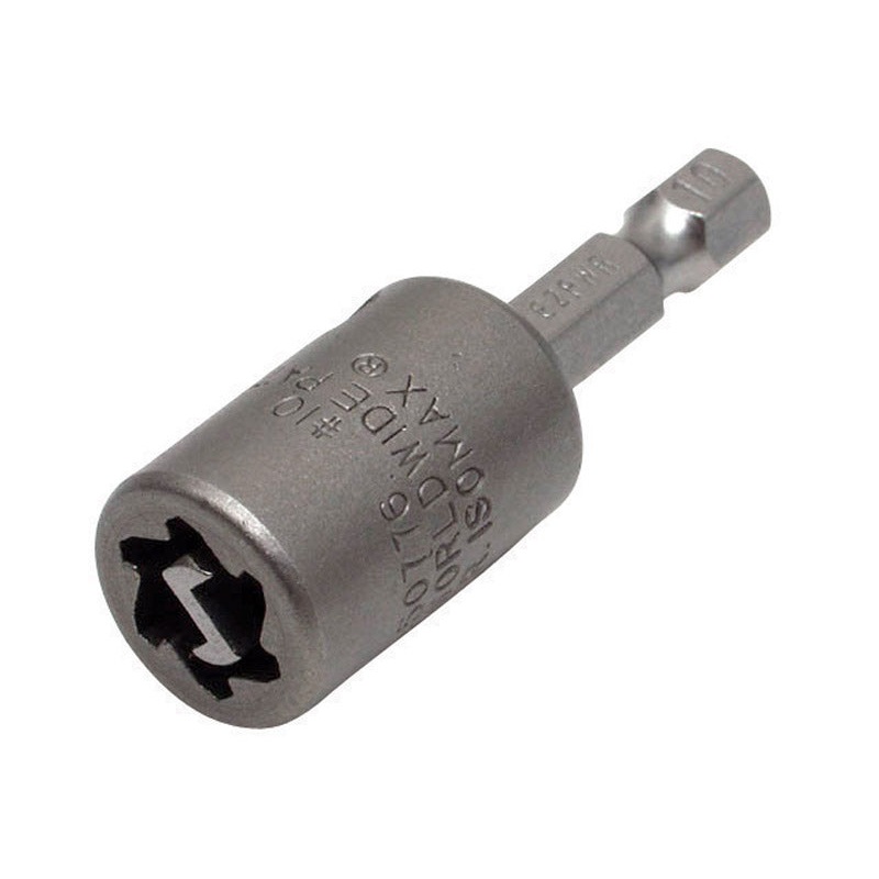 Eazypower Isomax #10 Screw Remover Screwdriver Bit Adapter 1/4 in. Dia. x 2 in. L 1 pc.