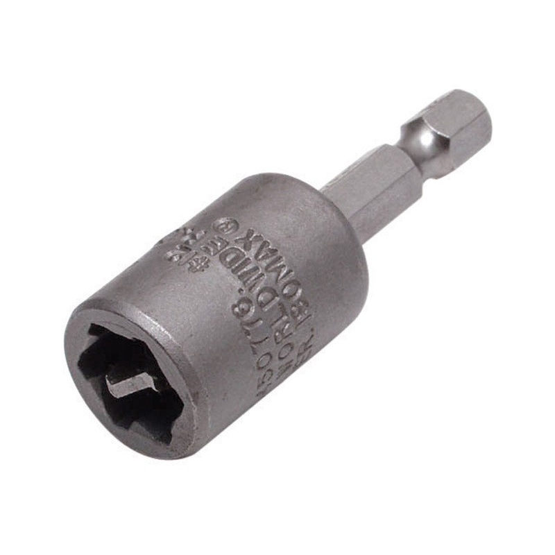 Eazypower Isomax #12 Screw Remover Screwdriver Bit Adapter 1/4 in. Dia. x 2 in. L 1 pc.