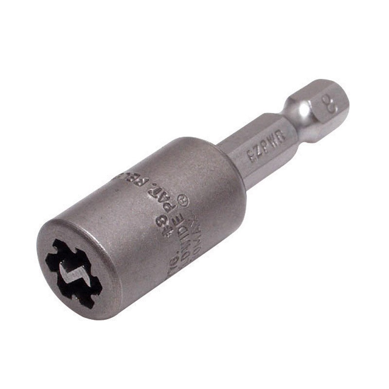Eazypower Isomax #8 Screw Remover Screwdriver Bit Adapter 1/4 in. Dia. x 2 in. L 1 pc.
