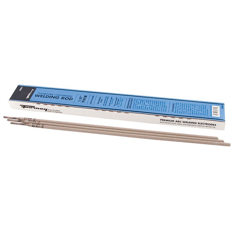 Forney 1/8 in. Dia. x 15.2 in. L Mild Steel Welding Rods AC/DC For Low Hydrogen