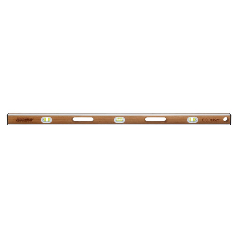 Johnson Bamboo Box Beam Level 48 in. L