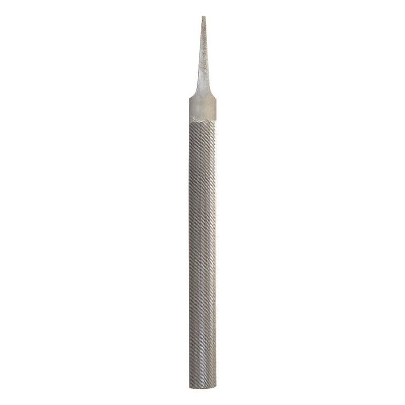 Nicholson Bastard Double Cut/Half Round/Half Flat Tapered File 8 in. L American