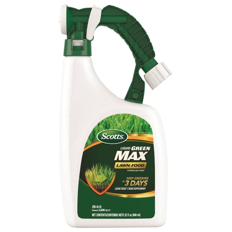 Scotts 3300910 Lawn Food, 32 fl-oz Bottle, Liquid, 29-0-0 N-P-K Ratio