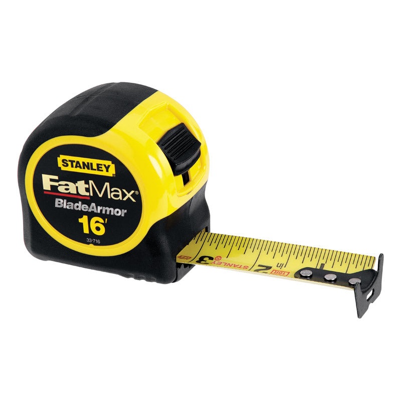 Stanley FatMax Tape Measure 1-1/4 in. W x 16 ft. L