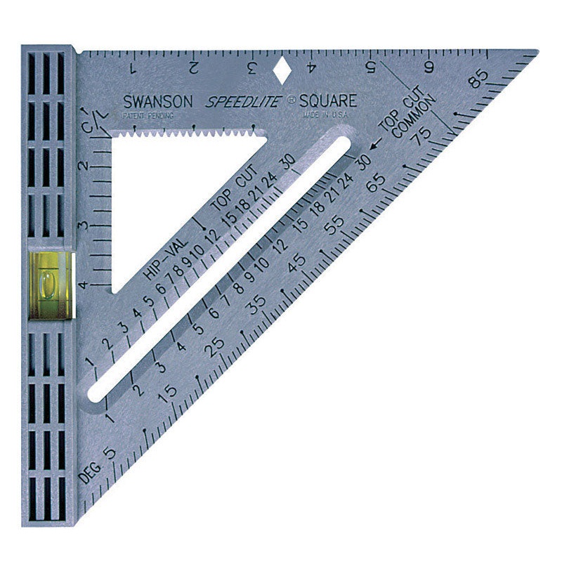 Swanson Plastic Speed Square 8 in. L x 8 in. H