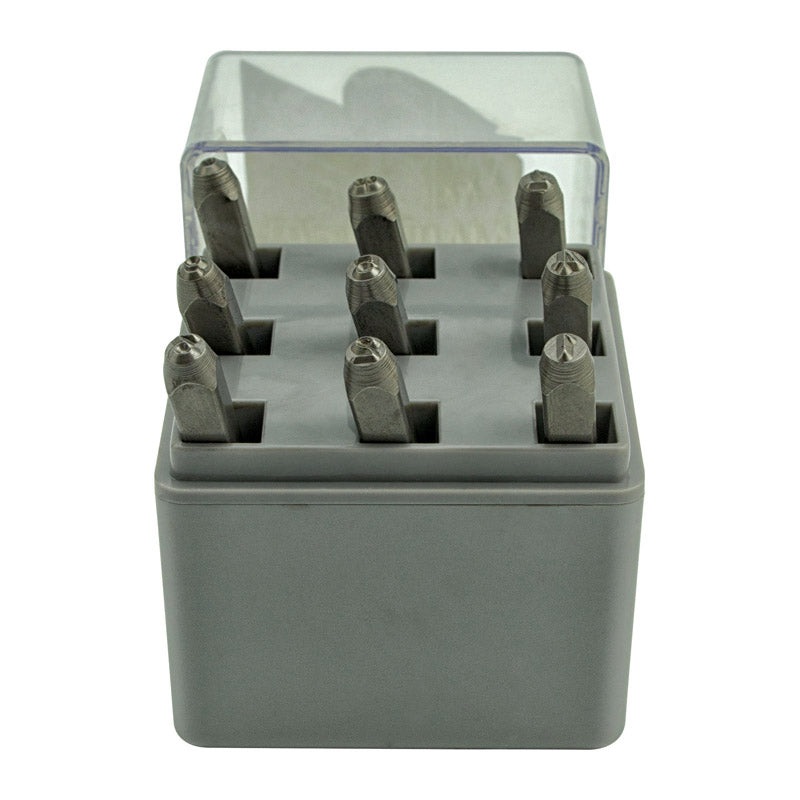 C.H. Hanson 1/8 in. Steel Number Stamp Set 0-9