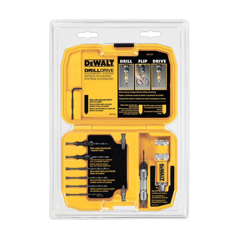 DeWalt Industrial Drill and Driver Combination Multiple Size 5/16 in. Shank Carded