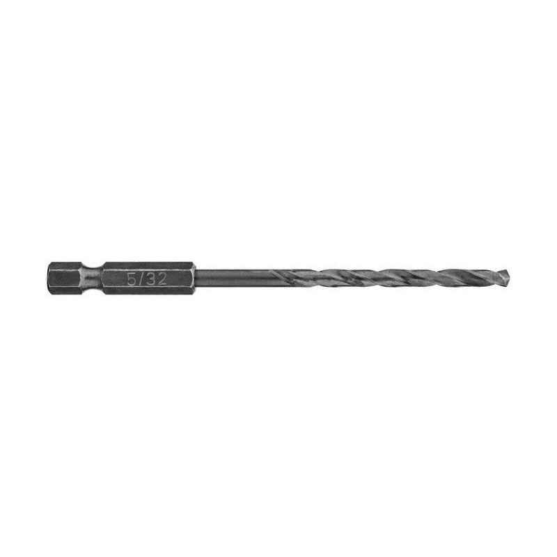 DeWalt Rapid Load Carbide Tipped Hex 5/32 in. Dia. x 3 in. L Drill Bit 1 pc.
