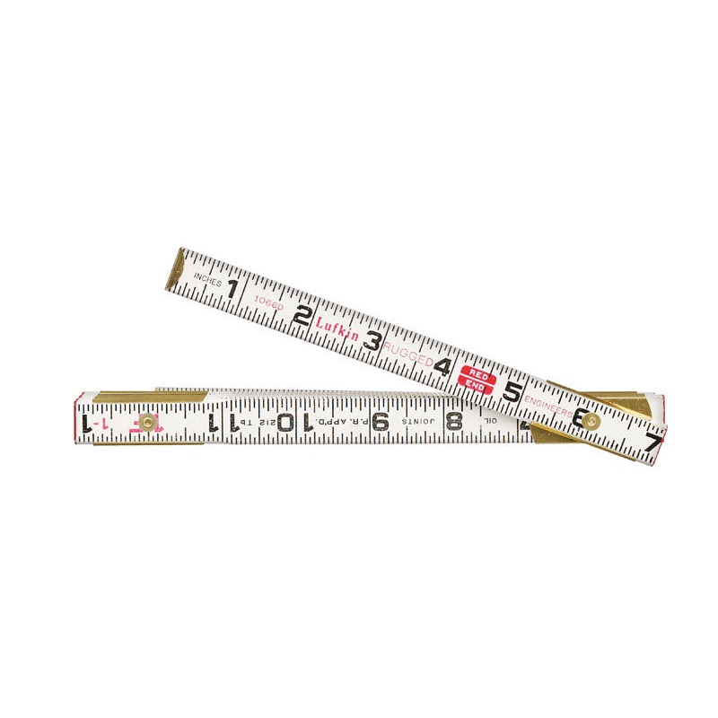 Lufkin Engineers Rule 5/8 in. W x 6 ft. L Wood