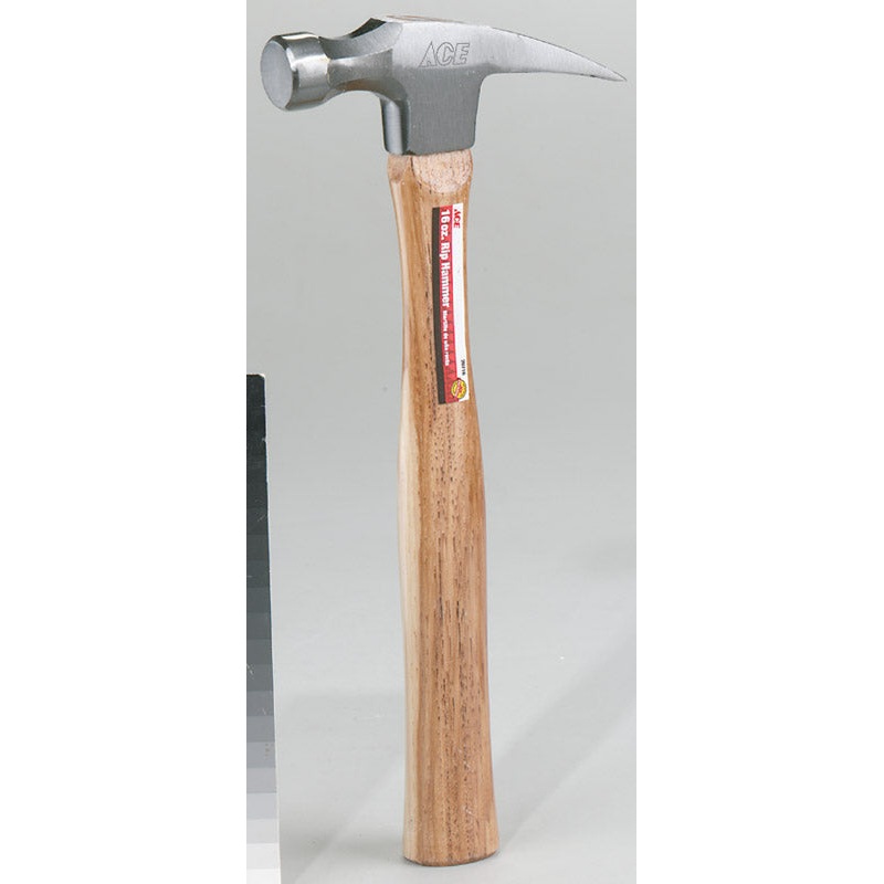 Ace 16 oz. Hickory Rip Claw Hammer