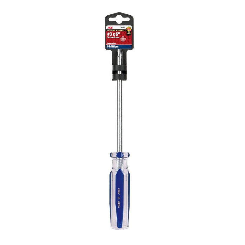 Ace No. 3 Phillips Screwdriver 6 in. L