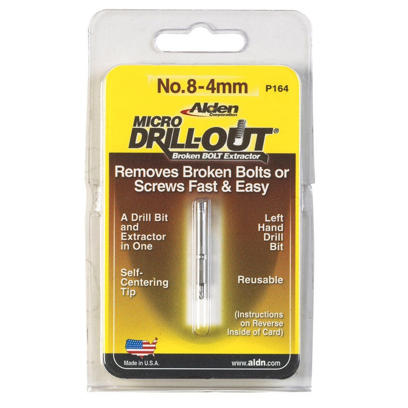 Alden Grabit Micro No. 8 Double Ended Bolt Extractor