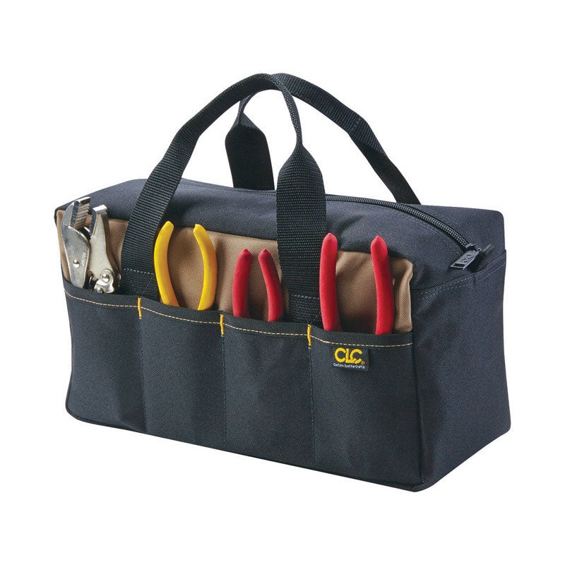 CLC Tool Tote 6 in. H x 14 in. L x 5-1/2 in. W 8 outside pockets