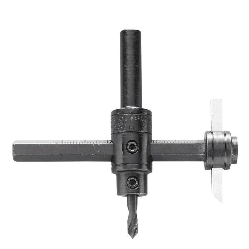General Tools Heavy Duty 1-3/4 in.-7-7/8 in. Dia. Bi-Metal Circle Cutter