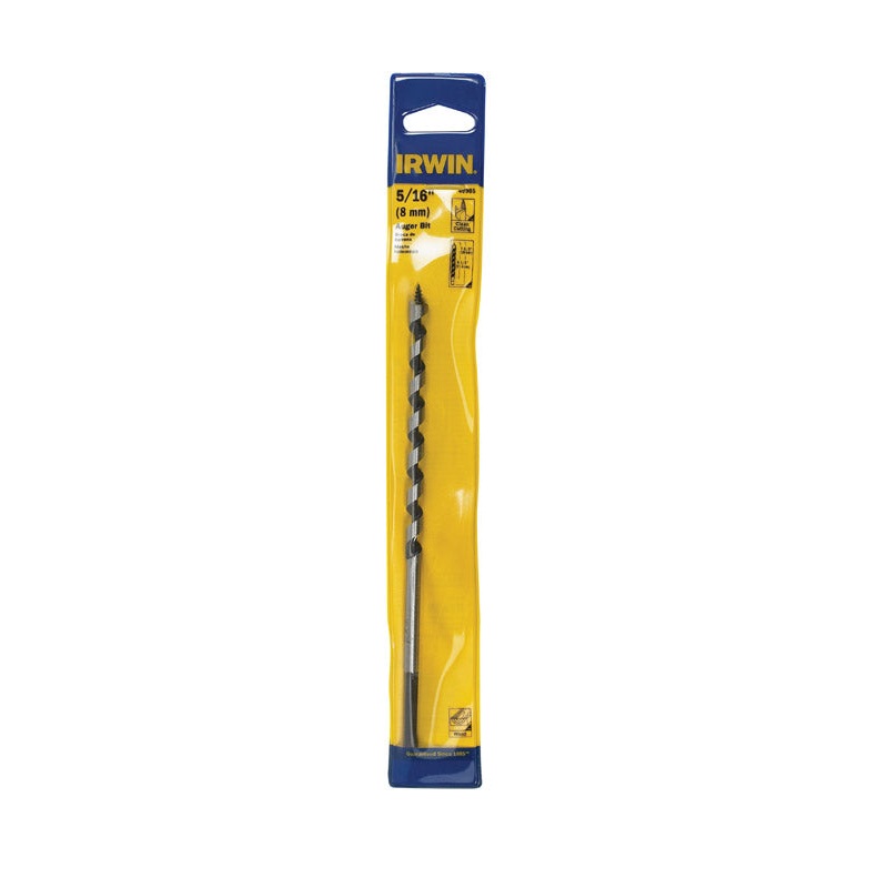 Irwin Carbon Steel Hex 5/16 in. Dia. x 7-1/2 in. L Auger Bit 1 pc.