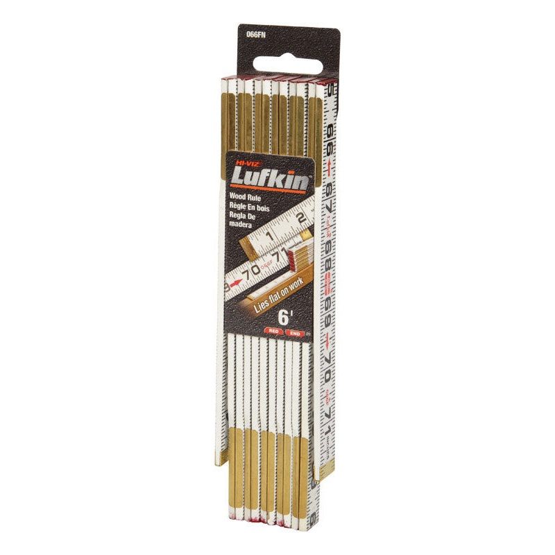 Lufkin Rule 5/8 in. W x 6 ft. L Wood