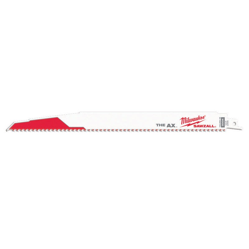 Milwaukee The AX 12 in. L 5 TPI Bi-Metal Sawzall Blade 5 pk