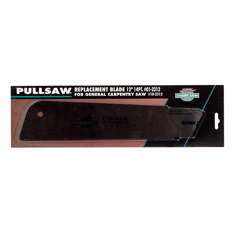 Shark Saw 12 in. L 14 TPI Replacement Blade Carpentry Saw Blade Carbon Steel