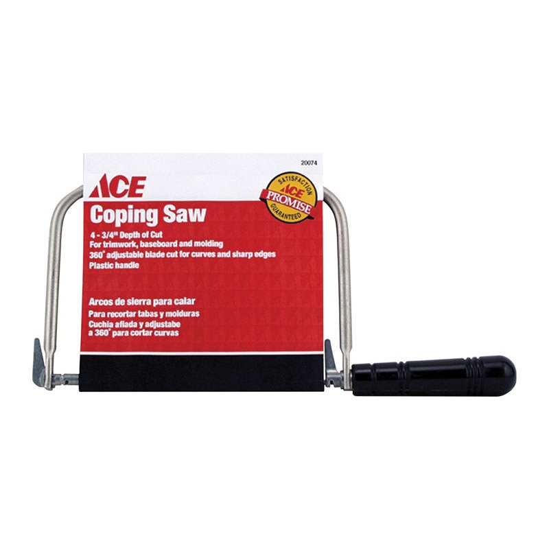 Ace Coping Saw 4-3/4 in. L Plastic Handle
