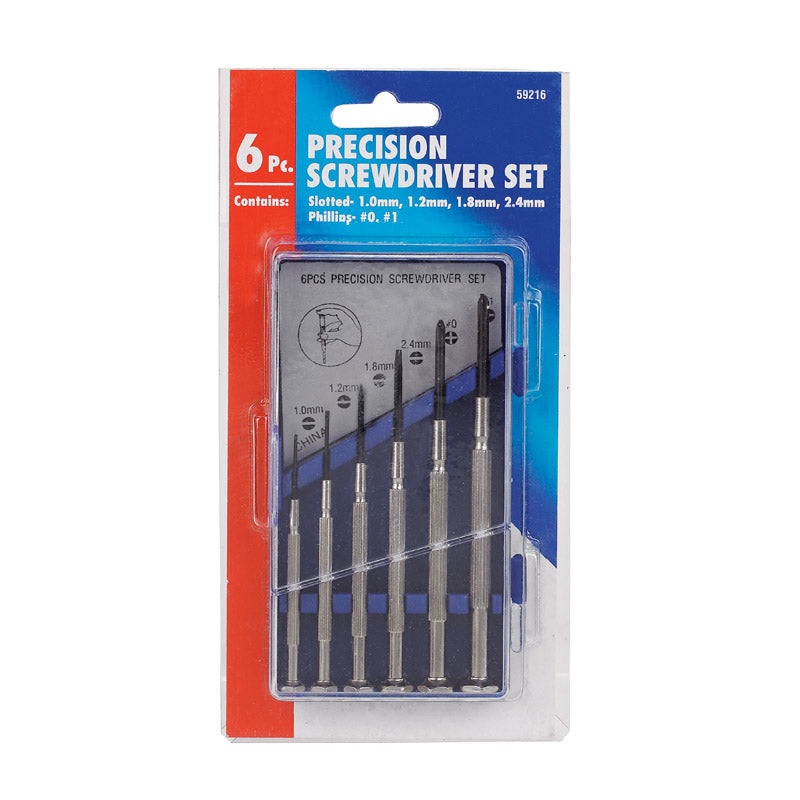 Best Way Tools 6 Piece Assorted Precision Screwdriver Set