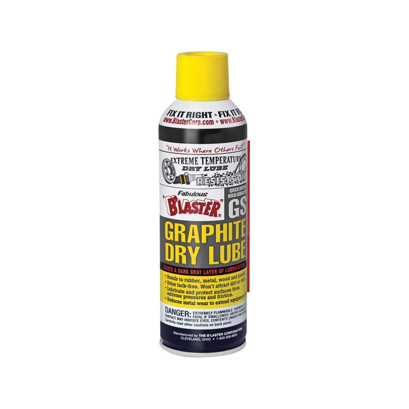 Blaster Graphite Dry Lube Spray General Purpose 5.5 oz. Aerosol