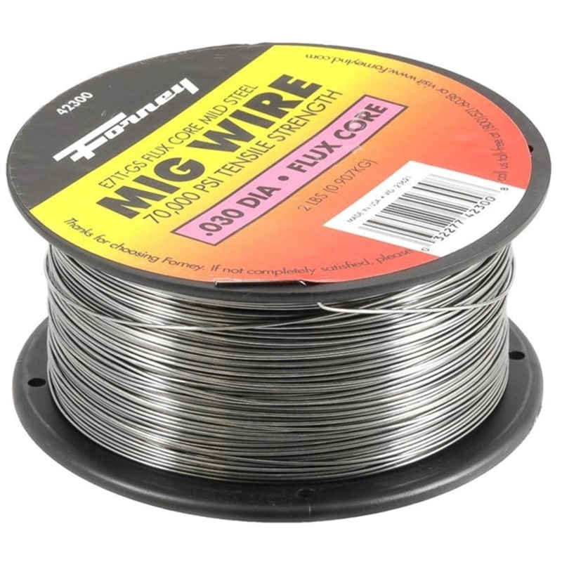 Forney 0.03 in. Dia. 2 lb. Mild Steel For For Single Pass Applications with High Travel Speed Flux
