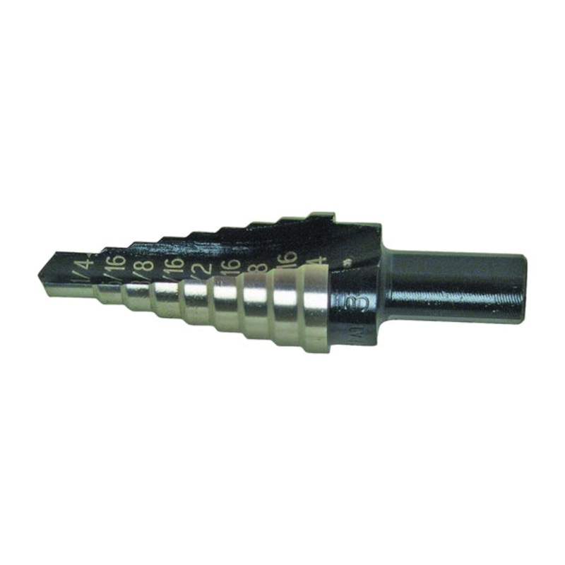 Irwin Unibit High Speed Steel Hex 1/4 – 3/4 in. Dia. Step Drill Bit 1 pc.