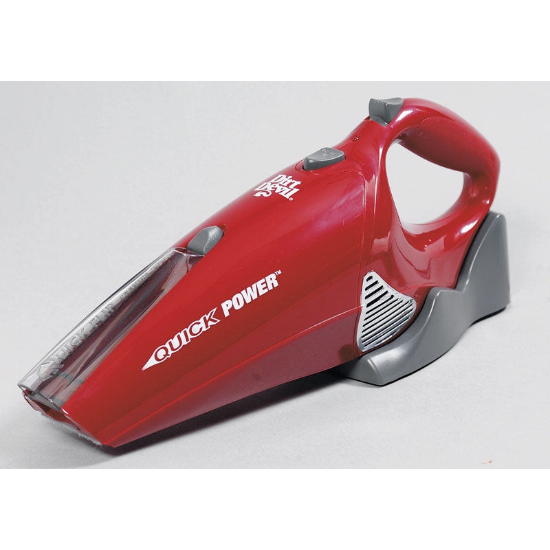 Dirt Devil Quick Power Bagless Hand Vac Standard Red