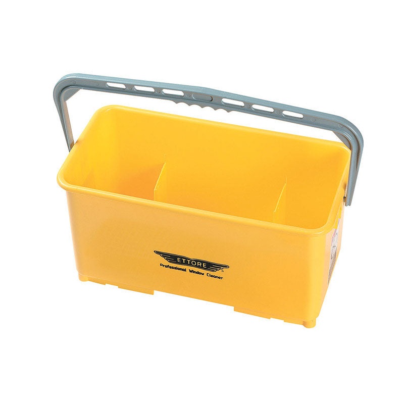 Ettore 6 gal. Scrubber Bucket Yellow