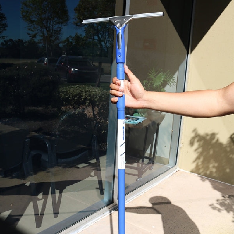 Ettore ProGrip 12 in. W Stainless Steel Squeegee