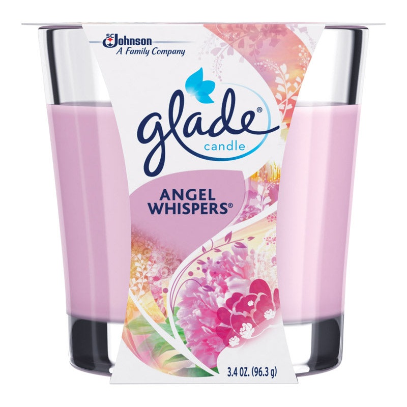 Glade Air Freshener Candle Angel Whispers 3.4 oz.
