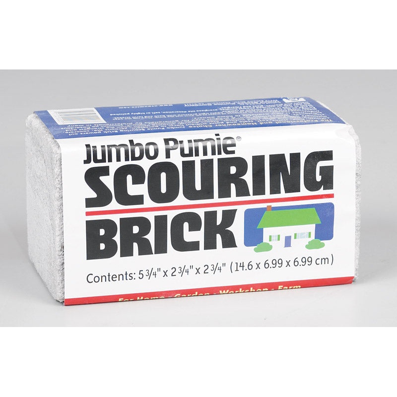 Jumbo Pumie For Multi-Purpose Scouring Brick 5-3/4 in. W x 2-3/4 in. L
