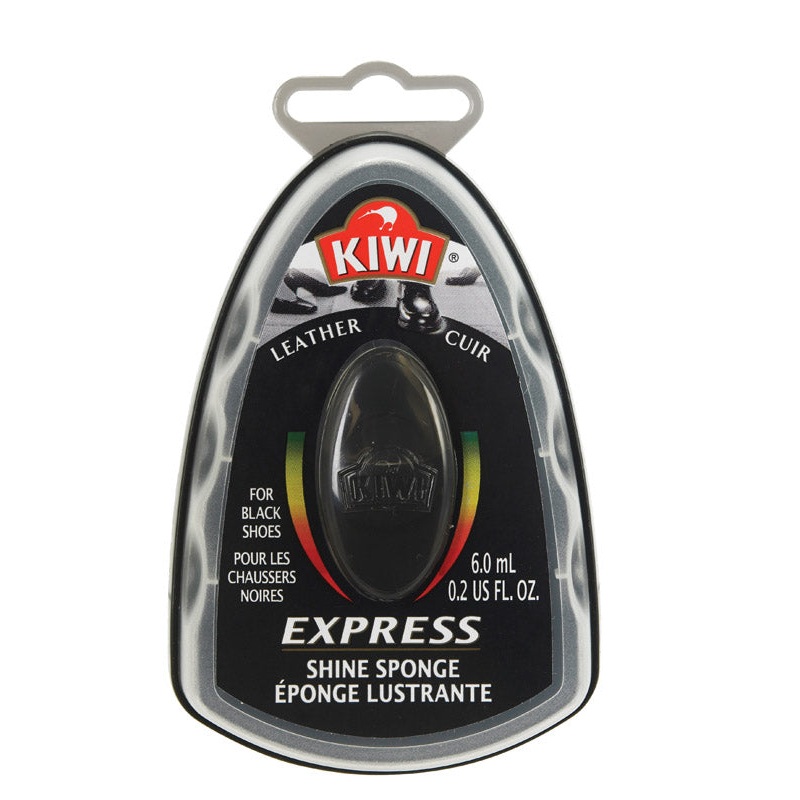 Kiwi Black Shine Sponge Shoe Polish
