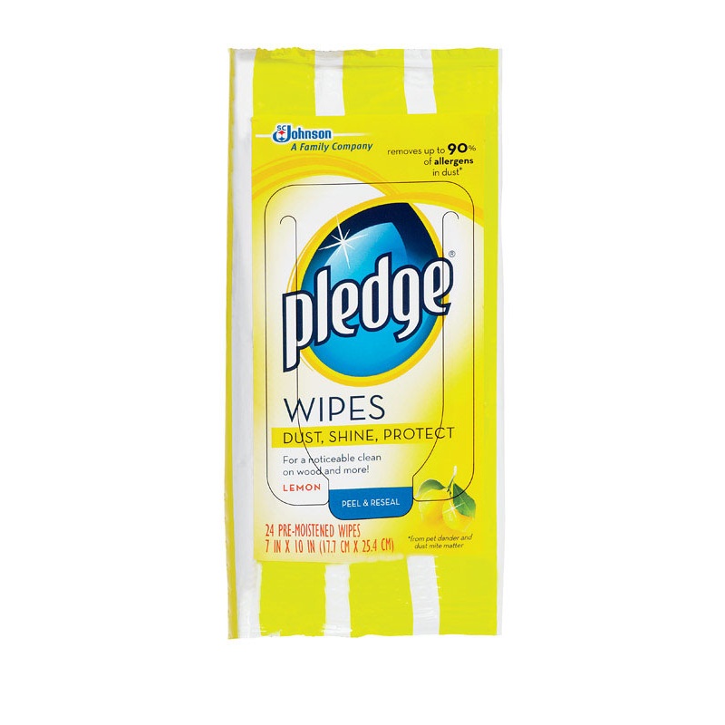 Pledge 24 pk Furniture Wipes