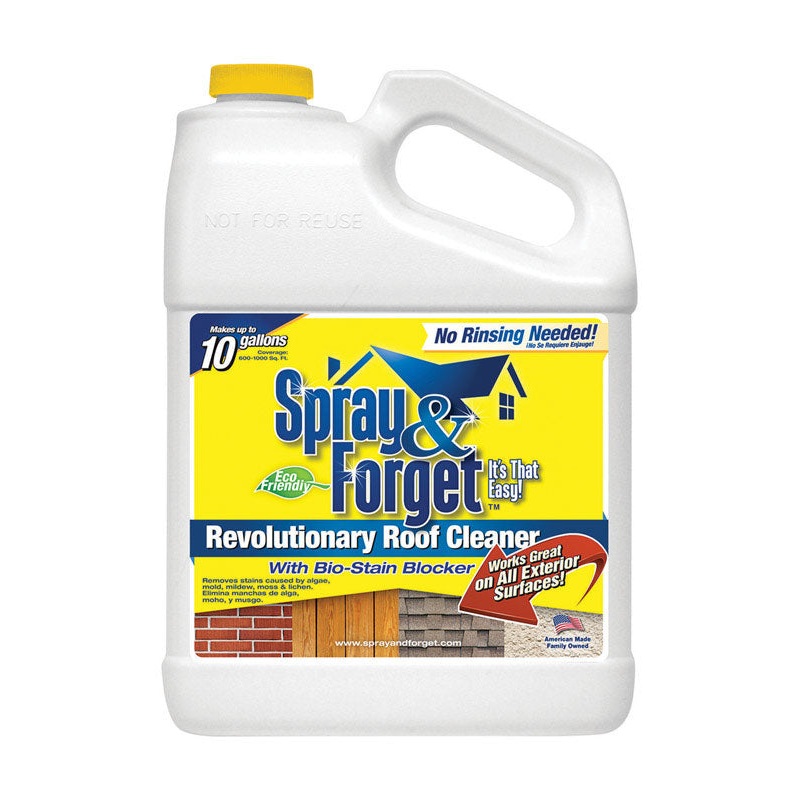 Spray & Forget Roof Cleaner Concentrate Bottle 1 gal.
