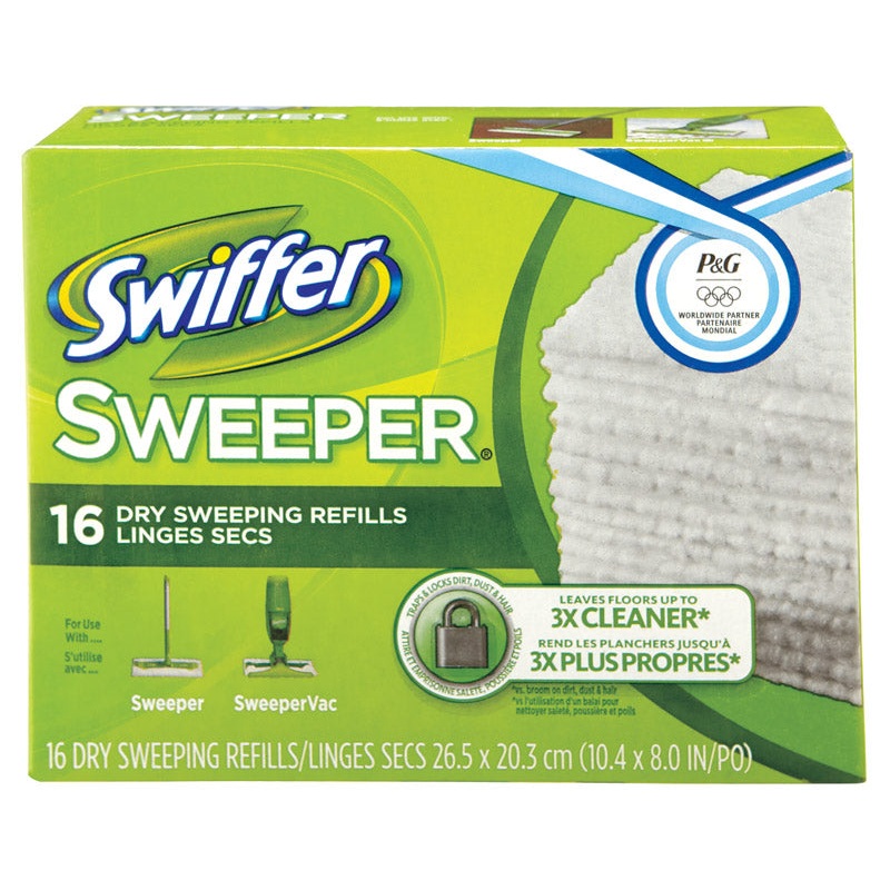 Swiffer Sweeper Mop Refill Cloth 16 pk